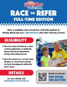 Click to download the Full-Time Race to Refer flyer.